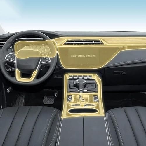 Protection PPF Ford Territory pour console centrale sans rayures