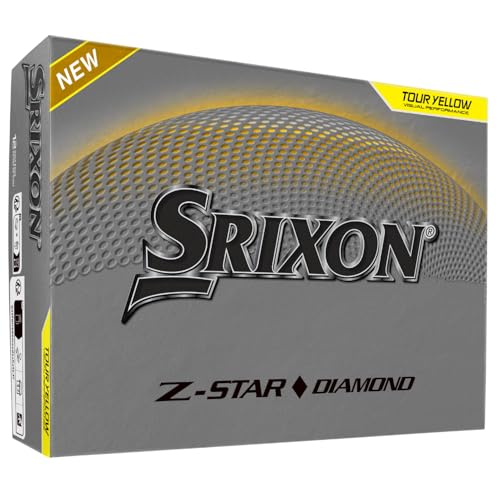 Image of Srixon Z-Star Diamond Golf Balls, Diamond 3, Yellow