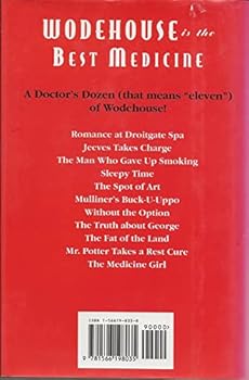 Hardcover Wodehouse Is the Best Medicine Book