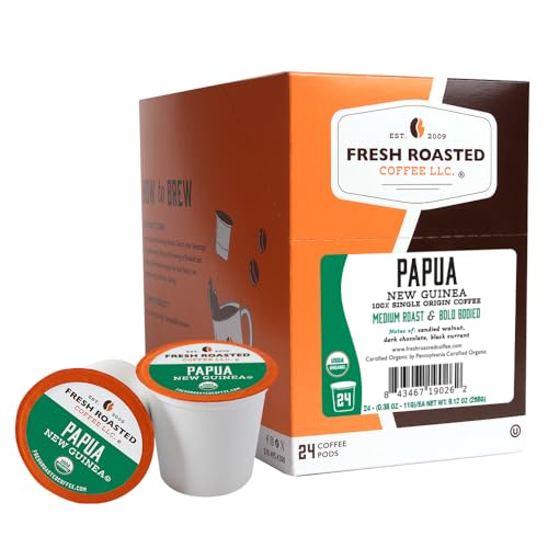 Fresh Roasted Coffee, Organic Papua...