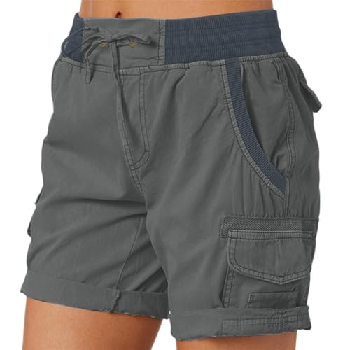 Short grande taille femme avec poche pour éviter les frottements