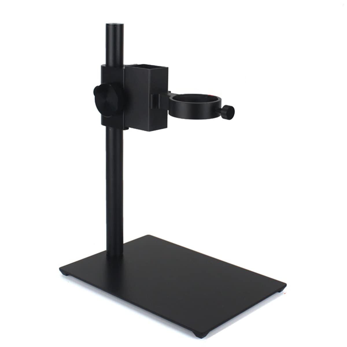 Microscope Digital Video Microscope Camera Industrial Monocular HD 180X Zoom C-Mount Lens(F only Stand)