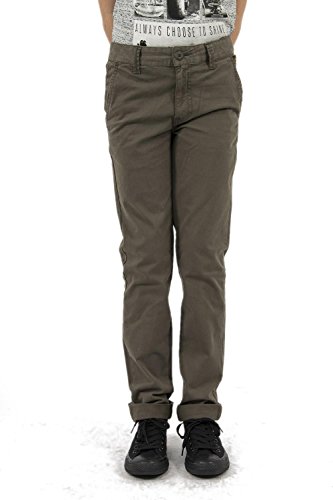 Kaporal Pantalons radim Vert mode homme pantalon chino droit couleur kaki