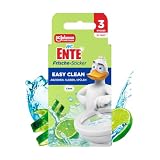 WC-Ente® Frische-Sticker, körbchenloser WC-Spüler, bis zu 4 Wochen, Limone Duft, 1er Pack (1 x 27 g)