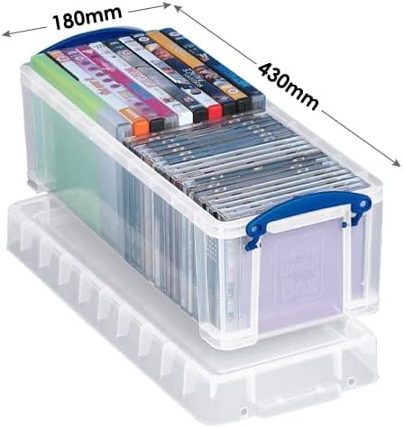 Miniatura 2 de Really Useful - Caja de almacenamiento de 6,5 L, transparente (6,5 C)
