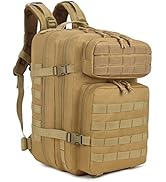 YAKEDA Tactical Backpack for Men,45L Large 3 Day Army MOLLE Pack Survival Backpack 