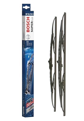 Balais d'essuie-glace Bosch SP21/21S de 530mm pour sécuriser vos trajets en famille sous la pluie
