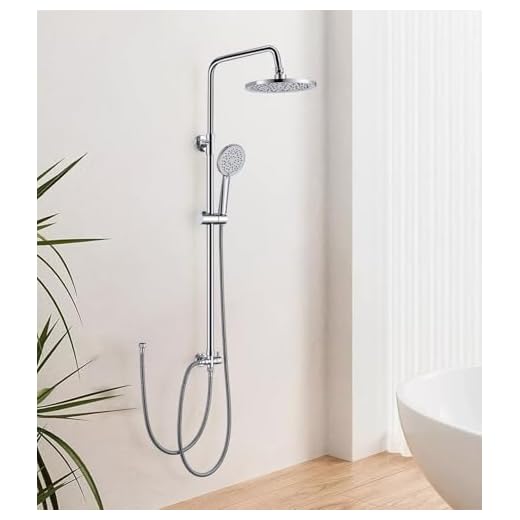 Shower Riser Rail Kit, Bevankly Shower Mixer Set