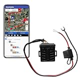 Americaloc STX Wired GPS Tracker for Vehicles. Includes 4 Months of Free Service. Easy Installation on Car's Battery