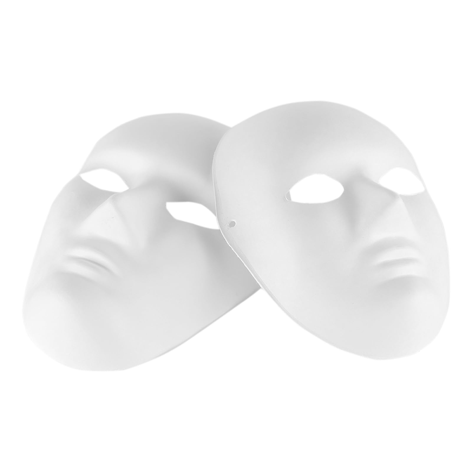 40 mascherine di carta bianca da dipingere, maschera di carta bianca, per fai da te, per cosplay, maschere, feste, decorazioni