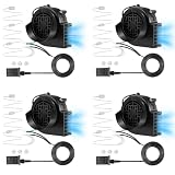 4Pcs 12V 1.2A Inflatable Fan Replacement for Christmas Halloween Inflatable