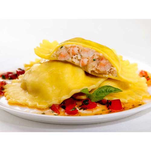 Seviroli Shrimp and Roasted Garlic Ravioli Hexagon by Seviroli Foods – 40.0 Ounce (Pack of 2), Pack of 2