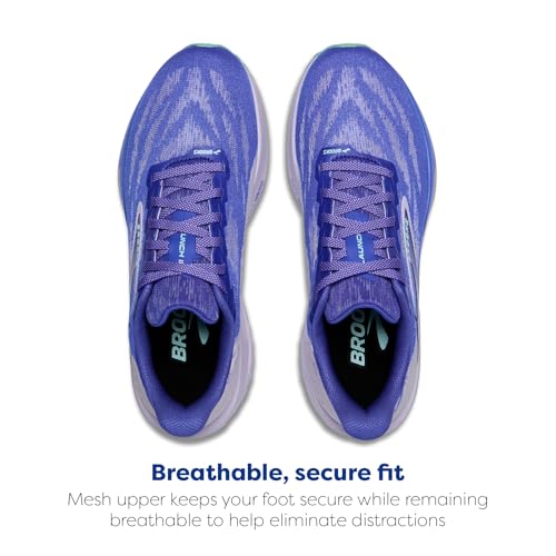 Brooks Women’s Launch 11 Neutral Running Shoe - Amparo/Thistle/Limpet - 5 Medium