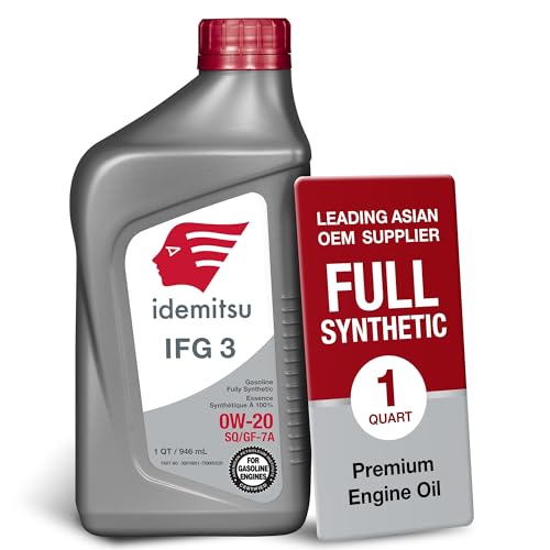 Idemitsu IFG3 0W-20 SP/GF-7A Full Synthetic Motor Oil – 1