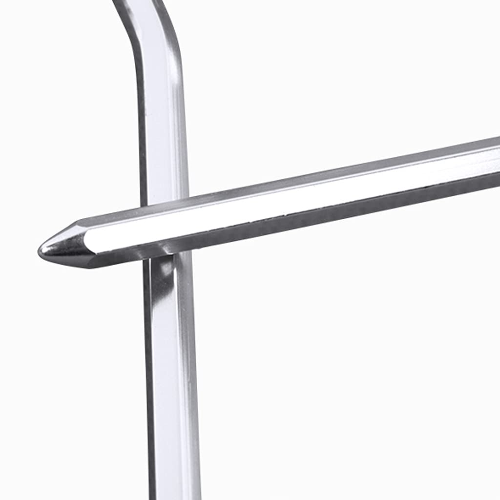 10 Pezzi picchetti per Tenda chiodo 180 mm Metallo Resistente in Lega di Alluminio Leggero picchetti per Tenda per Escursionismo Viaggio Spiaggia Giardino Campeggio