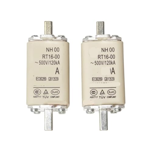 Cartouche fusible NH00 RT16-00 500V 160A triphasé pour armoire électrique industrielle