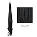 IMISSU Hair Extension Pony Tail Flexible Hair Ponytails Hairpieces (Black)