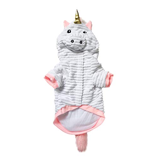 Disfraz unicornio POPETPOP para perro talla S miniatura 1