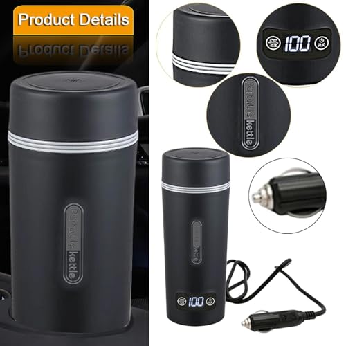 Hervidor Eléctrico Para Auto 450ml Yajuyi 24V miniatura 2