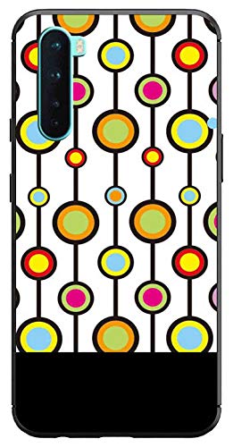 Image of Amazon Brand - Solimo Designer Bubble Line Pattern Printed Soft & Flexible Hybrid Back Case Mobile Cover for OnePlus Nord