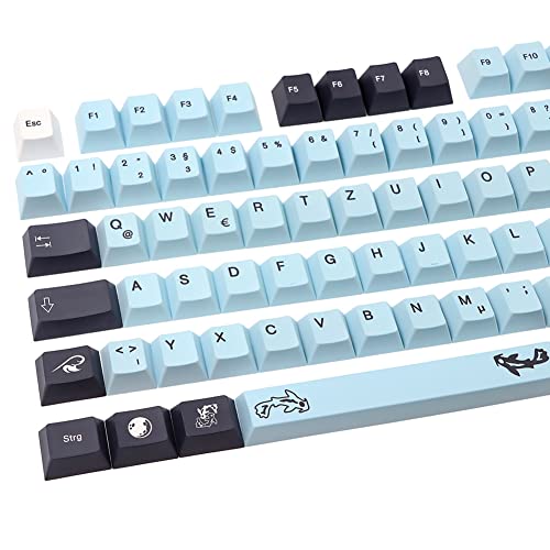 Keycap de disposition ISO PBT Germany haut de gamme pour switch MX