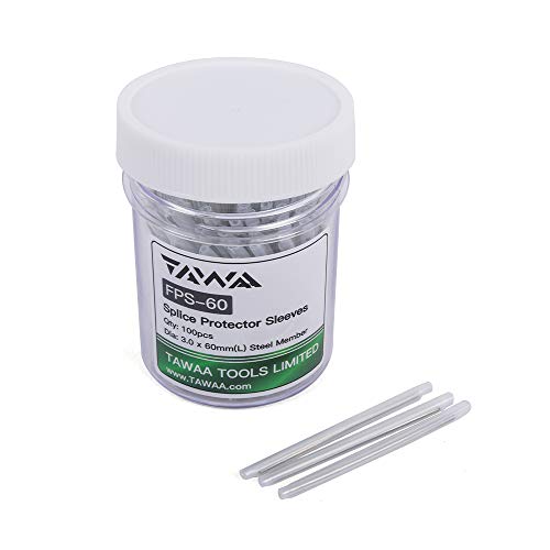 100PCS 60mm Heat Shrink Tube KPS-60 fusion splicer Fiber Protection Sleeve