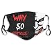 Produktbild Jo-Ke-R Smile Multifunktionale Bandanas Gesicht Mas_ke Stirnband Schal Headwrap Neckwarmer für Staubsport im Freien