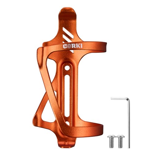 Corki Cycles Left Side Load Water Bottle Cage, Side Entry Bi