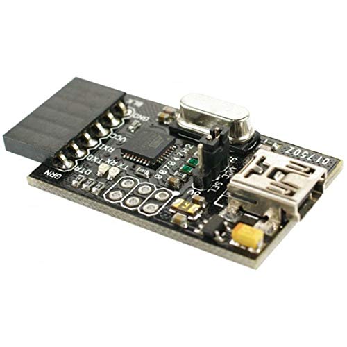 Adaptateur USB Serial Light compatible Arduino, module Atmega8U2 avec mini USB et 5 broches RX/TX