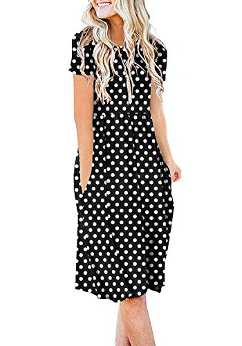 DB MOON Casual Short Sleeve Dress