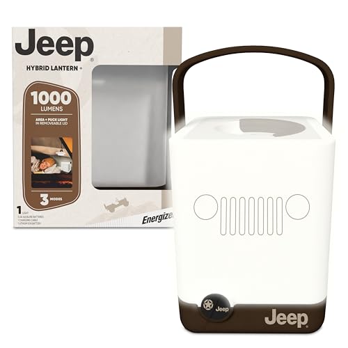 Jeep Hybrid Rechargeable LED Lantern Plus...