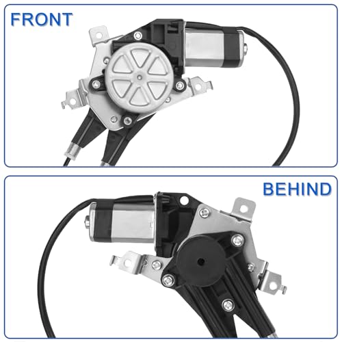 Image of Obaee Window Regulator with Motor Front Right Passenger Side, OE 741-587
