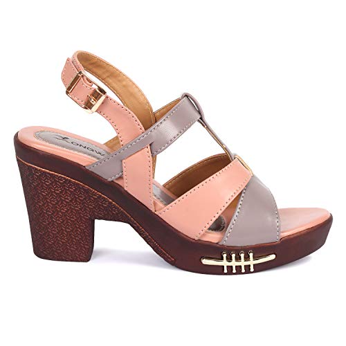 Image of Longwalk Women's & Girls' Fashion Sandal Comfortable Heel Party Wedge Sandals