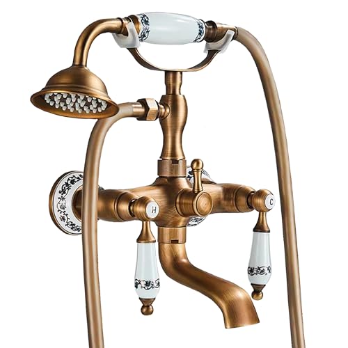 VALAZ - Grifo bañera retro diseño vintage serie Mijares