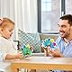 2 Stück Dinosaurier Farbsortierspielzeug, Squeezable Farben Sensorik Spielzeug Sortieren Spielzeug Fidget Toys Sensorisches Spielzeug für Kinder Mädchen Jungen 2+ Jahre