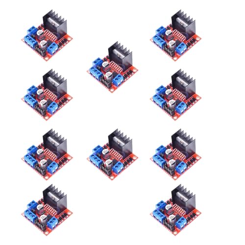 L298N carte contrôleur double pont H pour robot et moteur pas à pas lot de 10 pièces