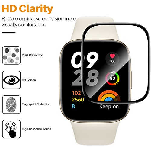 3 Pezzi - Pellicola Protettiva per Redmi Watch 3