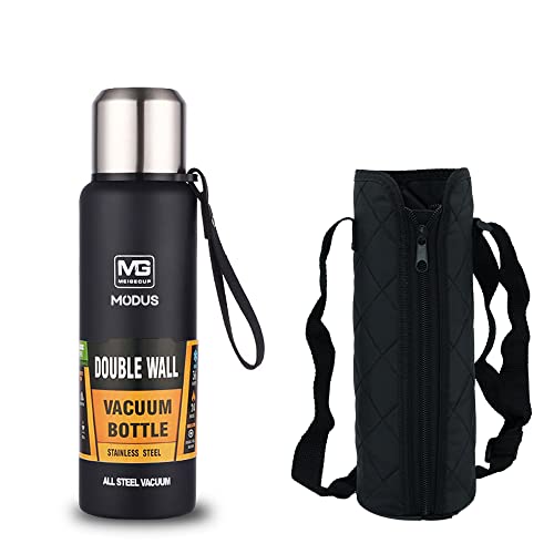 Garrafa Térmica De Aço Inoxidável Portátil Caneca Copo Com Corda ...