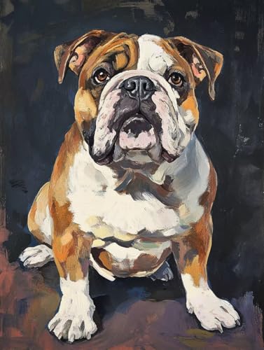Diamond Painting Chien mignon 5D le cadeau d'art créatif idéal pour femmes et adultes