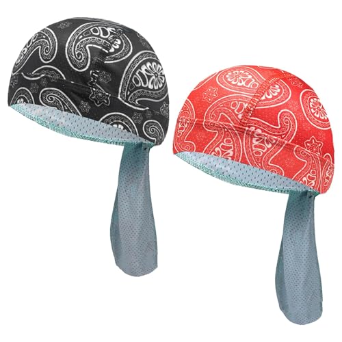 ALLGAYER Bandana para hombre, color negro, Negro, Talla única