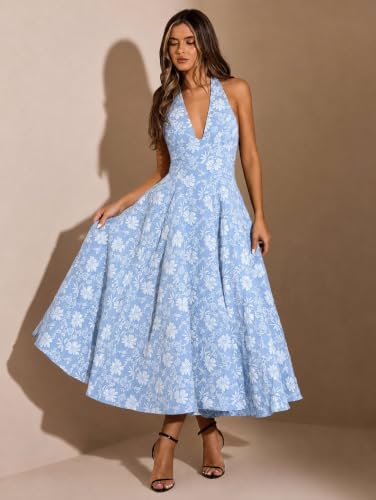 Sugathari sky blue dress – image 6