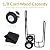 Sunnydaze Outdoor Firewood Log Cart with Pneumatic Tires and Heavy-Duty Polyester/PVC Cover