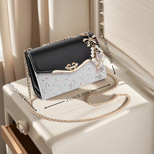 Small Retro Classic Messenger Bag for Women - Shoulder, Crossbody, Clutch Purse - Fashion Simple and Versatile3