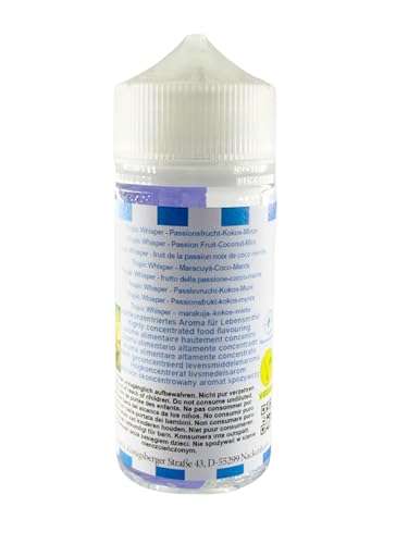 Arôme fruit de la passion noix de coco menthe Sasami 100ml - 5
