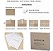 Preserve 5 X 1000 Piece Puzzle Clear Glue Sheets Adhesive Saver Peel and Stick Extra Large Thick No Mess with Hanging Tabs for Puzzle Framing