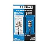TRUBAR Vegan Protein Bar Cocoa For Coconuts and Cookies and Creamy 16 ct