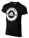 Show your passion!! adidas Community T-Shirt Judo: Sportlicher Slim-Cut, cooles Design und auffällige runde adidas Optik, das ist das neue adidas Community T-Shirt.
