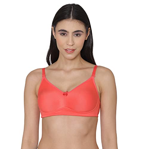 Image of Tweens - Non Padded Bra - Cotton Rich Fabric - Spacer Cups - Full Coverage, Multiway Straps, Wirefree, Seamless T-Shirt Bra