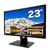 【整備済み品】 23インチワイド E2318H LED液晶モニター 薄型 液晶ディスプレイ 1920 x 1080 フルHD 16:9 IPSパネル ディスプレイポート/D-Sub(VGA)/DisplayPort/VESA対応