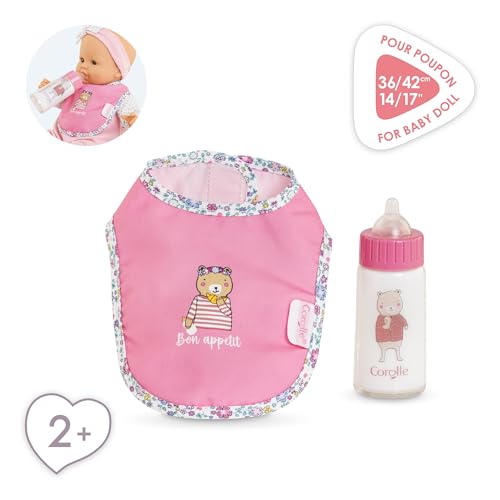 Accessoires pour Grand poupon 36 et 42 cm : Bavoir et Biberon magique Corolle - vue 6